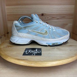 MNs Nike Zoom Air Blue White Lace Up Low Top Athletic Shoes Size US 10